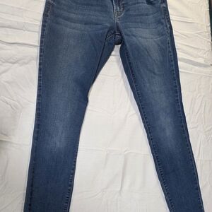 Old Navy Rockstar Women's Skinny Jeans in Deep Blue Size 4